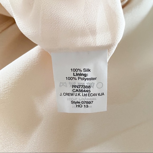 J. Crew 100% Silk Light Pink Sleeveless Blouse - Picture 6 of 6